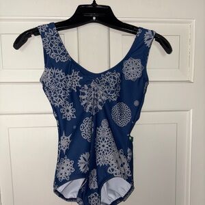 Lucky Leo Nutcracker Snow ballet leotard